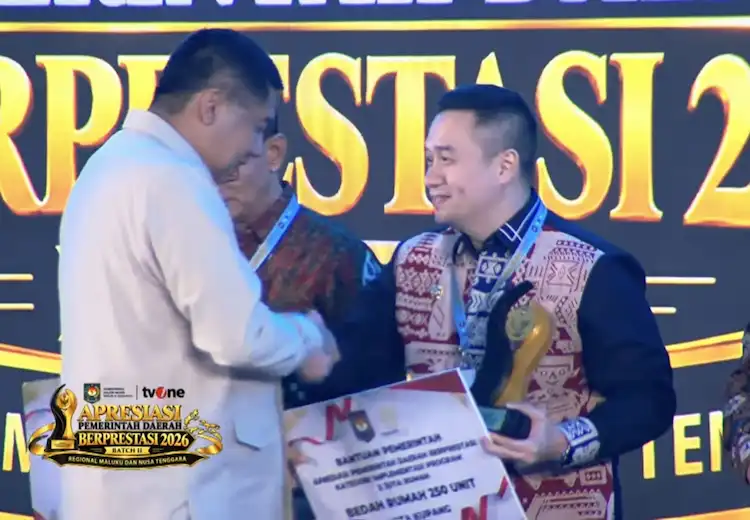 Raih Dua Penghargaan, Kota Kupang Juga Terima Rp1 Miliar