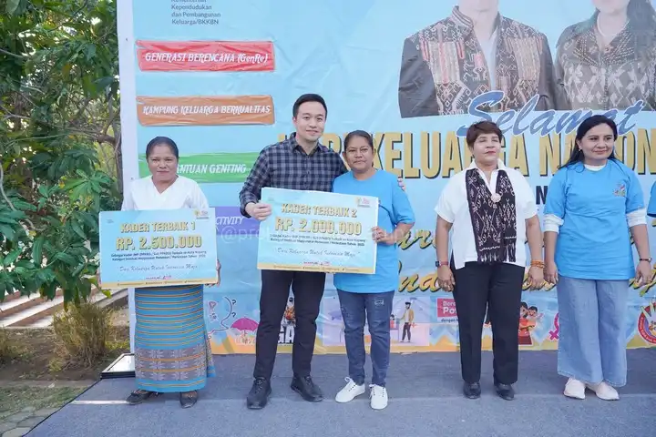 Christian widodo di event harganas