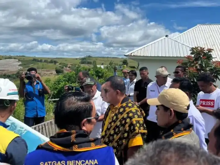 Gubernur Melki tinjau Bendungan Lambo di Kabupaten Nagekeo