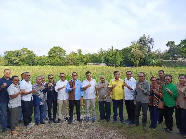 Gubernur Melki tinjau pembangunan rs internasional di Belu