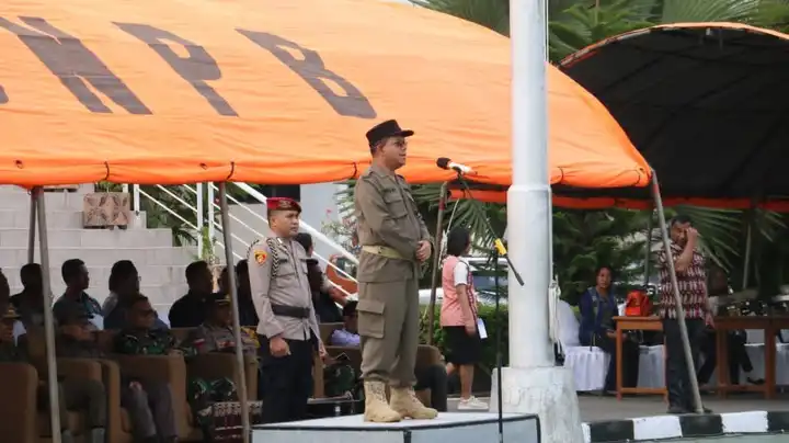 Gubernur melki pimpin upara di bnpb