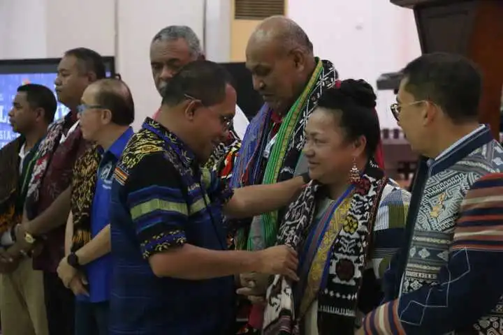 Gubernur ntt sambut peserta IPACS 2025