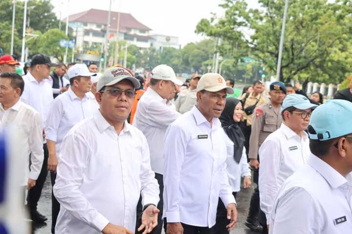 Melki-Jhoni jalani gladi bersih untuk Pelantikan Gubernur dan Wakil Gubernur NTT di Jakarta.