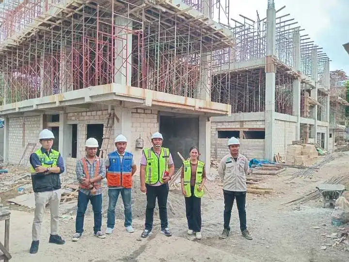 Inilah progres fisik Pembangunan Kantor Dinas Sosial Provinsi NTT, Jumat (7/3/2025)