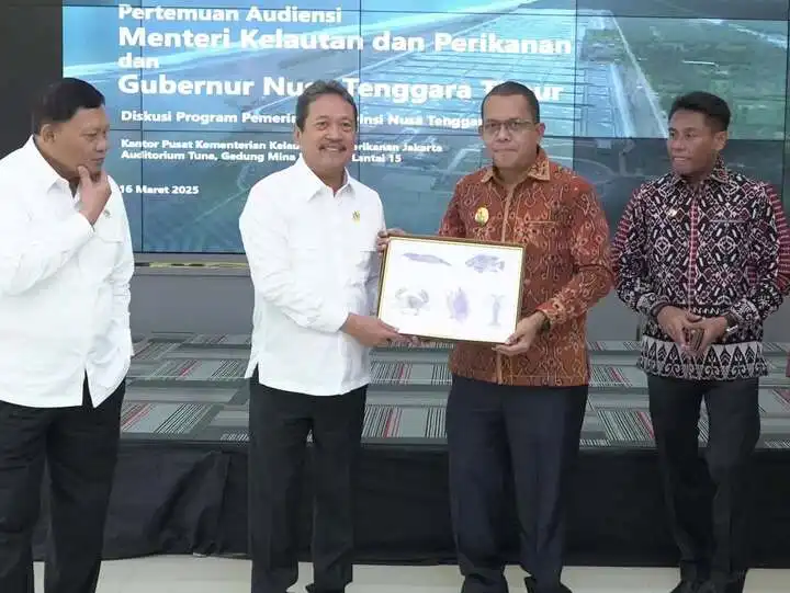 Melki Laka Lena dan Sakti Wahyu Trenggono