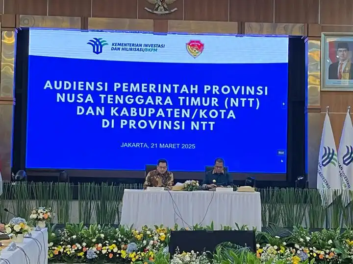 Gubernur Melki bertemu dengan Kementerian Investasi dan Hilirisasi/Badan Koordinasi Penanaman Modal