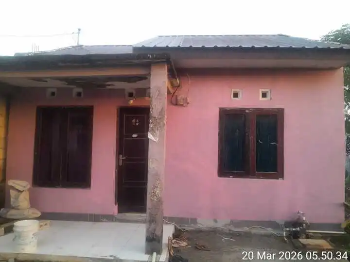 Inilah rumah yang direnovasi secara swadaya umat KUB St.Aloysius Gonzaga sebagai aksi nyata APP 2026.
