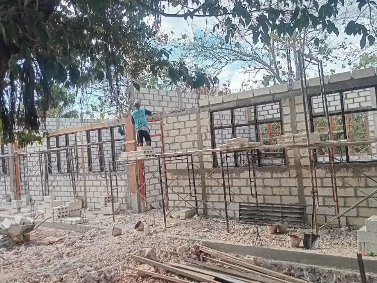 Progres Fisik Pembangunan Tiga RKB SDN Bello Lampaui Target