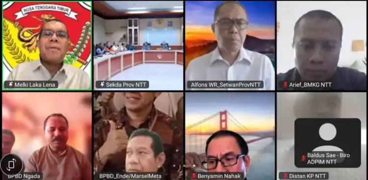 Gubernur NTT Evaluasi Tanggap Darurat Gempa Flores