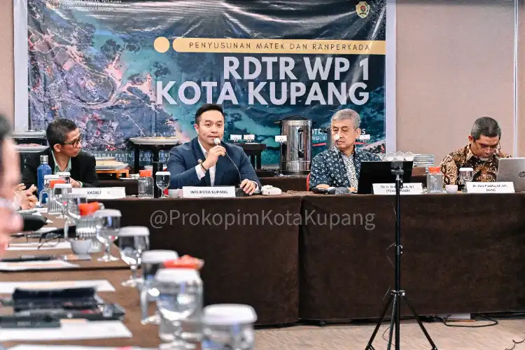 Wali Kota Kupang Minta RDTR Berbasis Data dan Kebutuhan