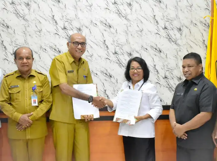 Serah Terima Tanah Hibah BPS Kabupaten Kupang