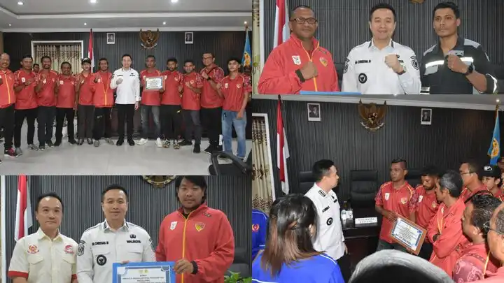 atlet pon aceh 2025 asal kota kupang terima bonus