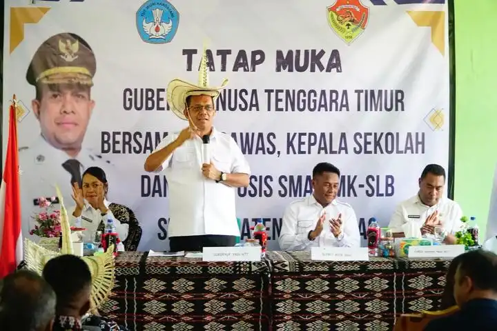 di rote, Gubernur ntt sebut kualitas pendidikan menurun
