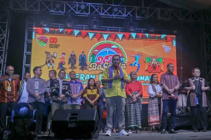 gubernur buka Event Kita Indonesia 2025 rri kupang