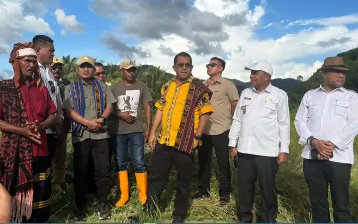 gubernur melki kunker ke ende