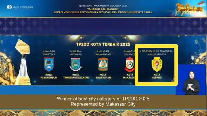 kota kupang kembali raih penghargaan percepatan digitalisasi daerah
