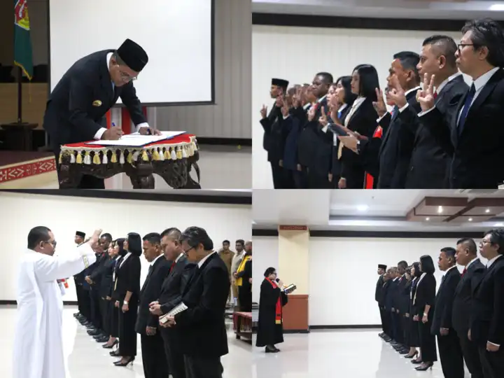 melki Lantik Direksi dan komisaris di beberapa bumd ntt