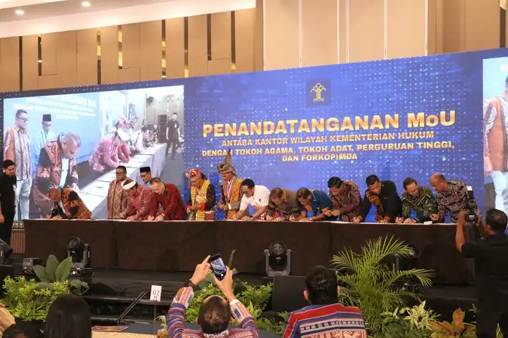 mou bantuan hukum di desa kelurahan di ntt