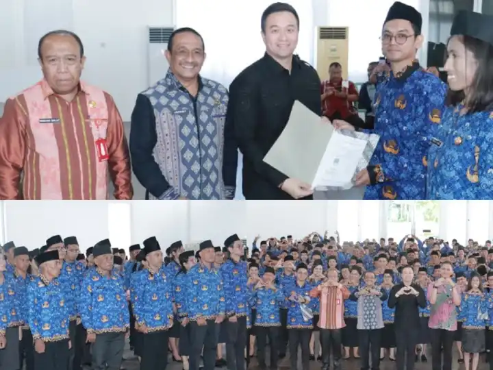 p3k paruh waktu kota kupang terima sk desember 2025