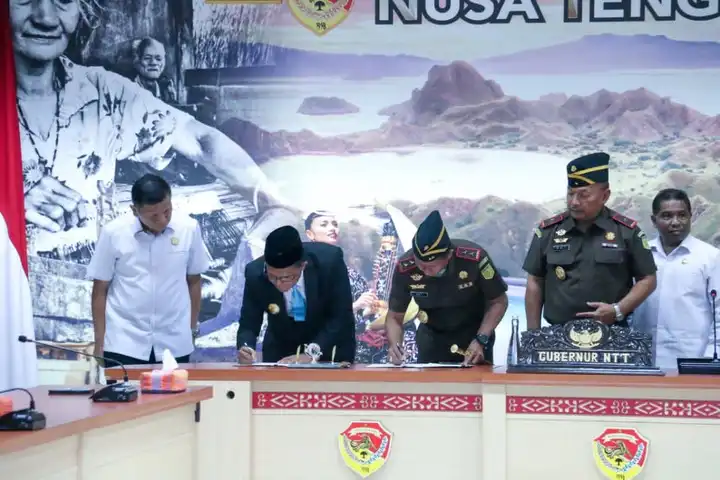 pemprov ntt dan kajati mou tentang perdata