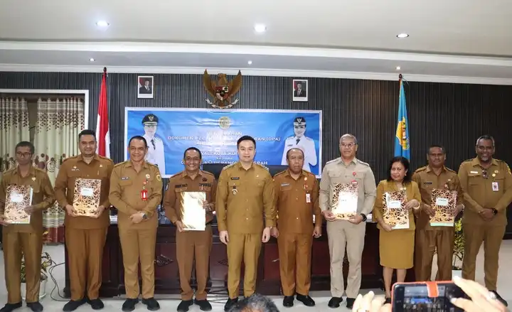 serahkan dpa 2026 ke opd kota kupang