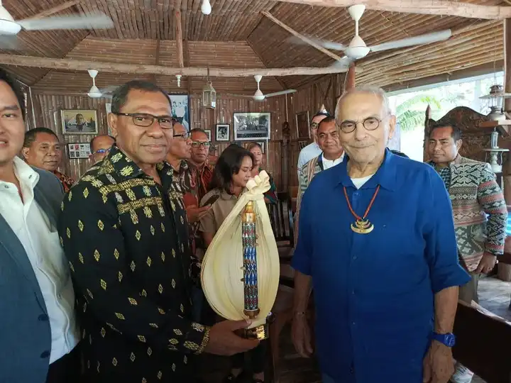 wagub jhoni bersama wapres timor leste