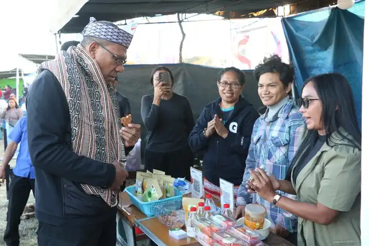 wagub ntt di festival musim dingin SOE