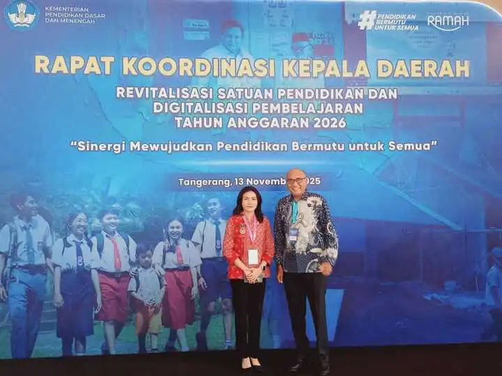 wagub titu eki ikut rakor revitalisasi pendidikan untuk tahun 2026