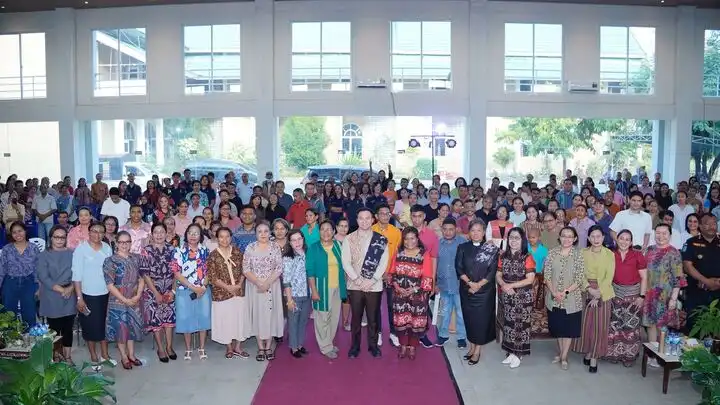 walikota bersama anak disabilitas