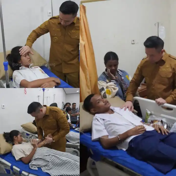 walkot cek siswa smpn 8 kupang yang keracunan