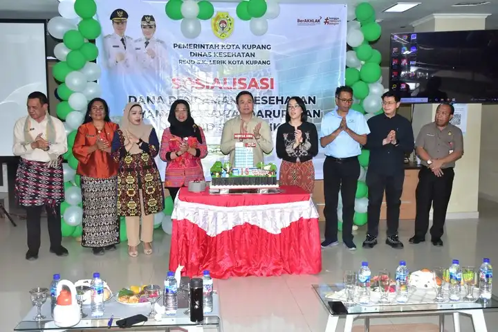 walkot kupang saat HUT RSUD S.K lerik ke 15