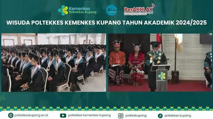wisuda poltekkes kemenkes kupang 2025